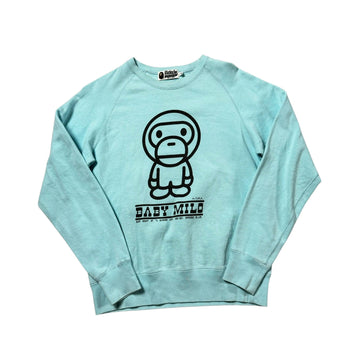 Baby Blue A Bathing Ape (BAPE) Sweatshirt - M