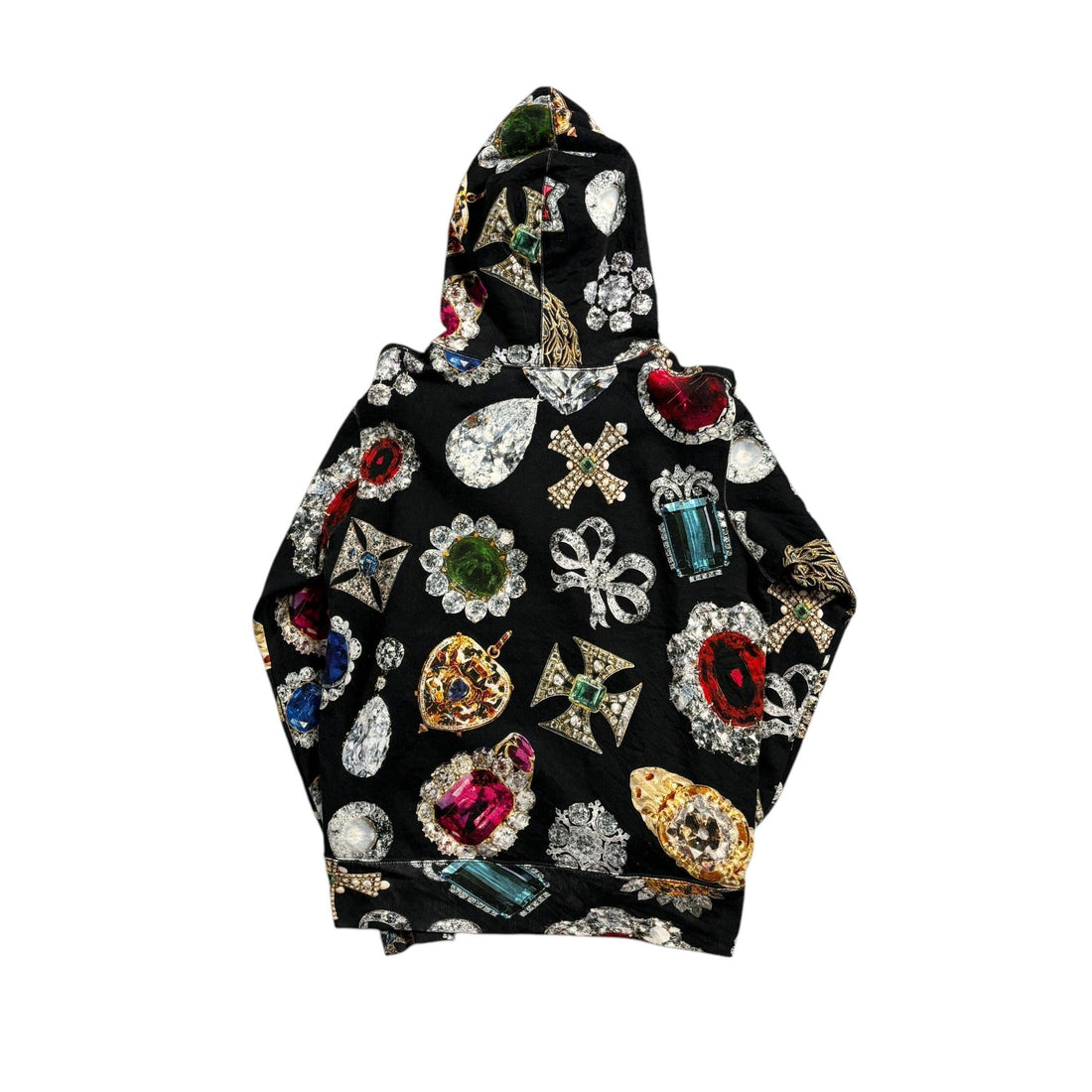 Black Supreme Jewels Hoodie - M