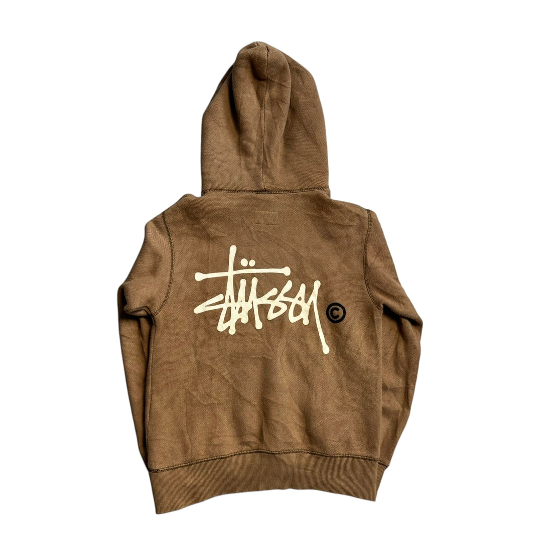 Brown Stussy Hoodie - XS