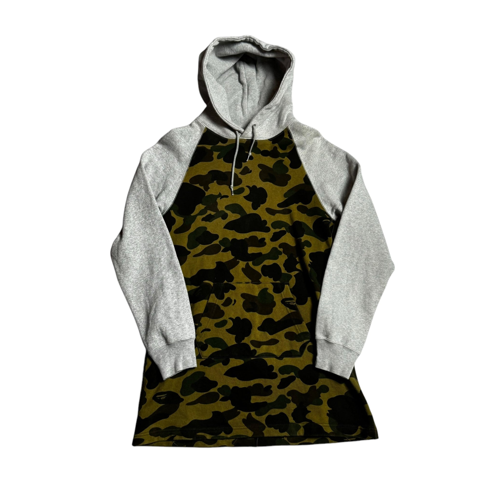 Camo + Grey A Bathing Ape (BAPE) Hoodie - XS