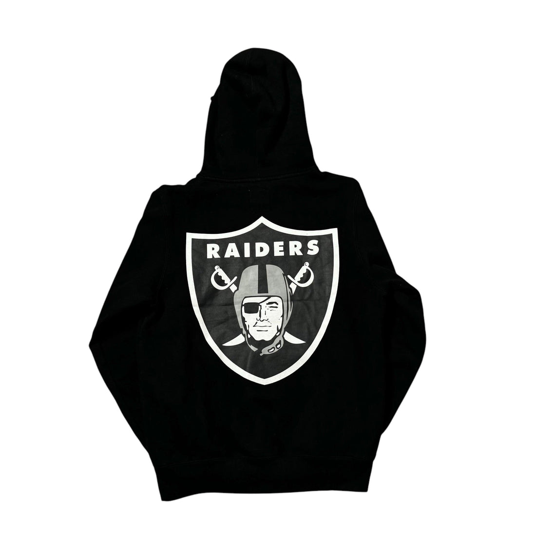 Black Supreme x Raiders NFL Hoodie - S