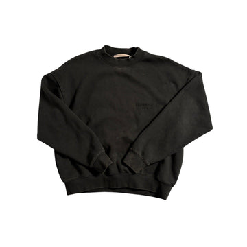 Black Fear Of God Essentials Sweatshirt - S