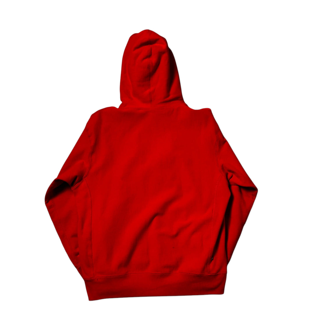 Red Supreme Cross Box Logo Hoodie - M