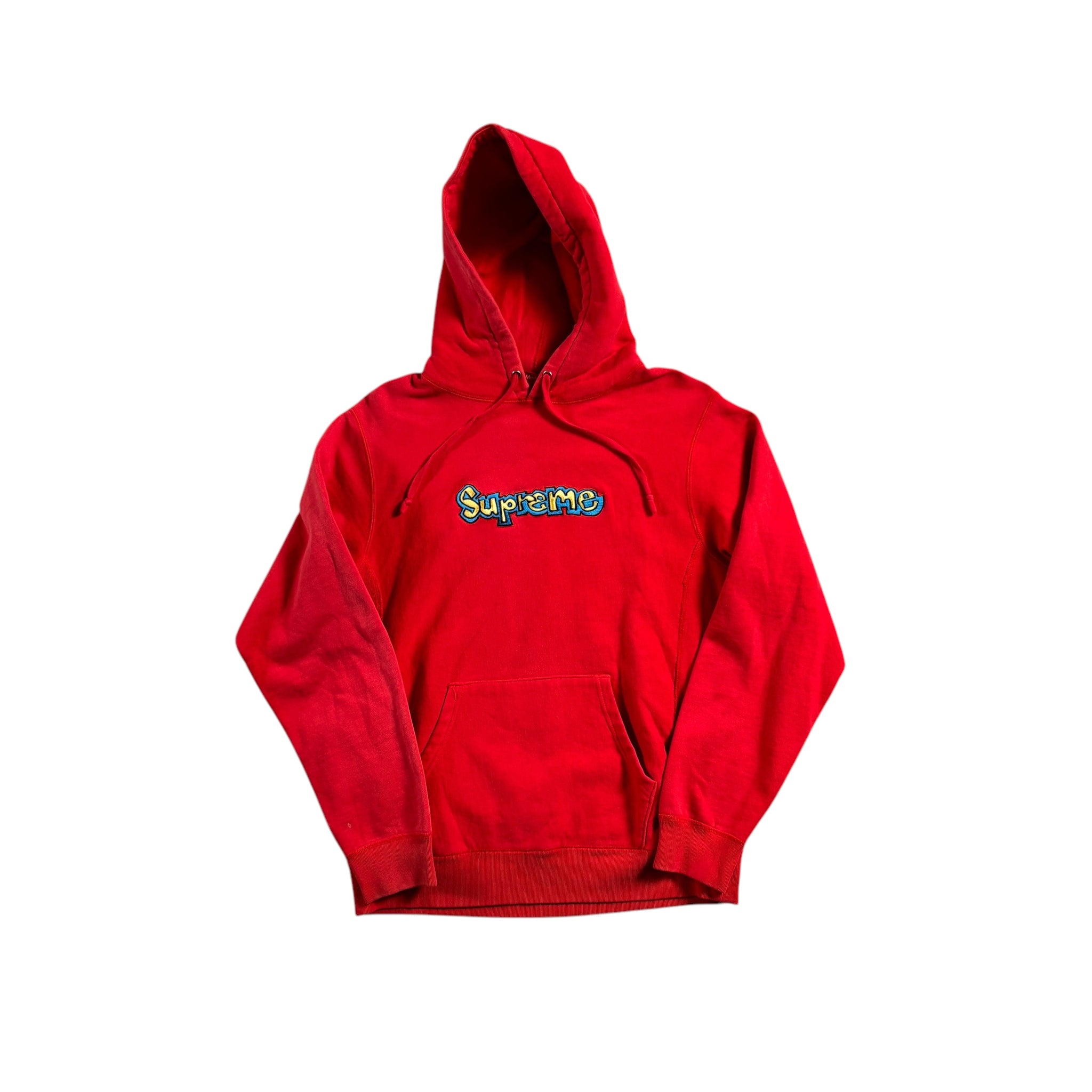 Red Supreme Hoodie - M