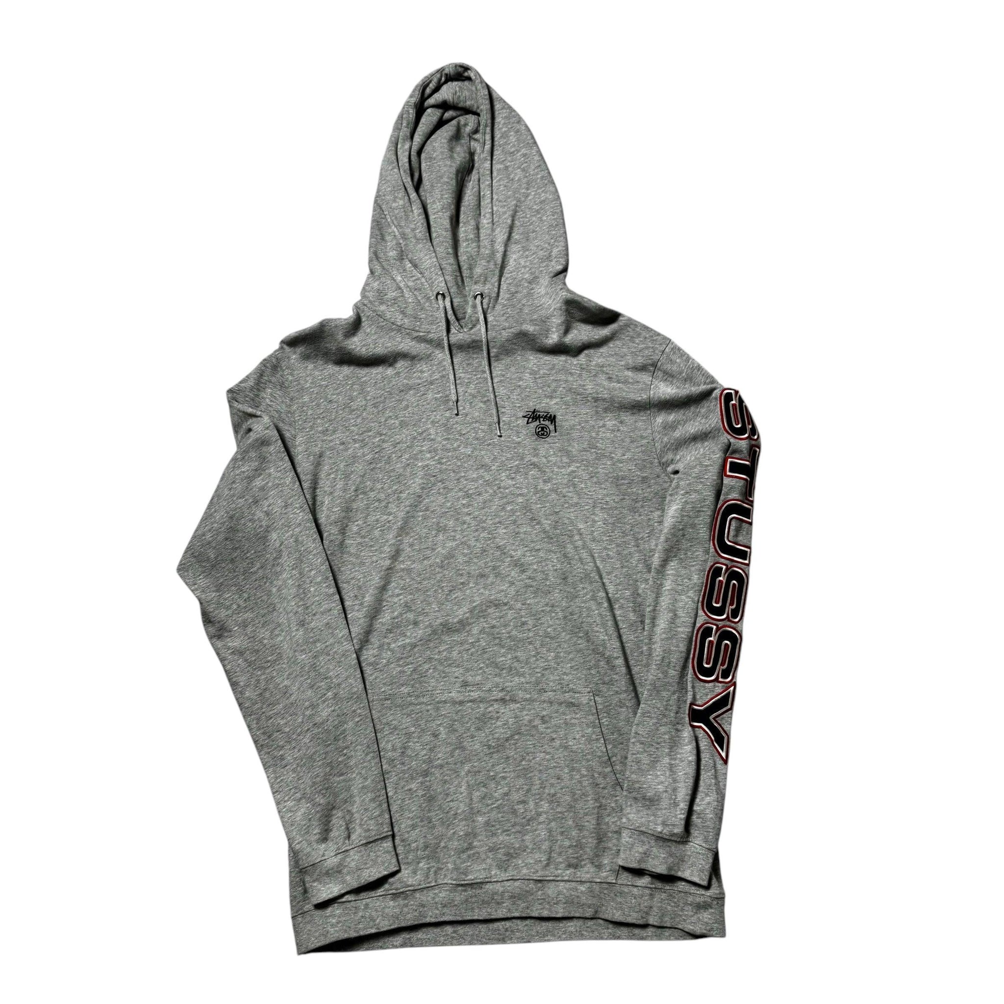 Grey Stussy Hoodie - M