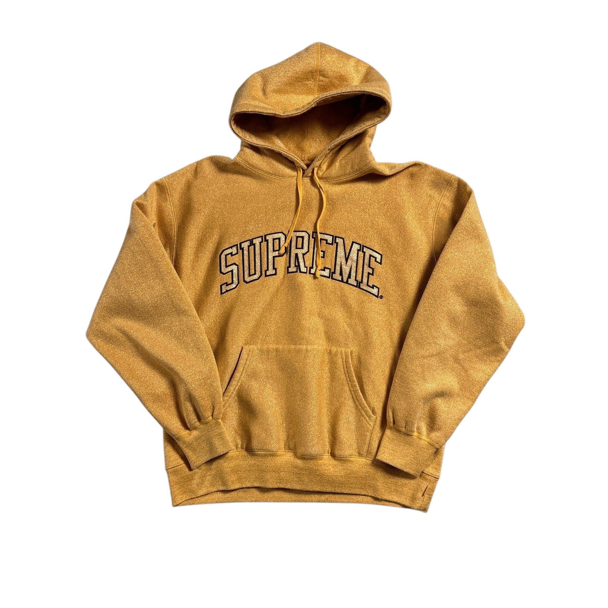 Gold Supreme Hoodie - L