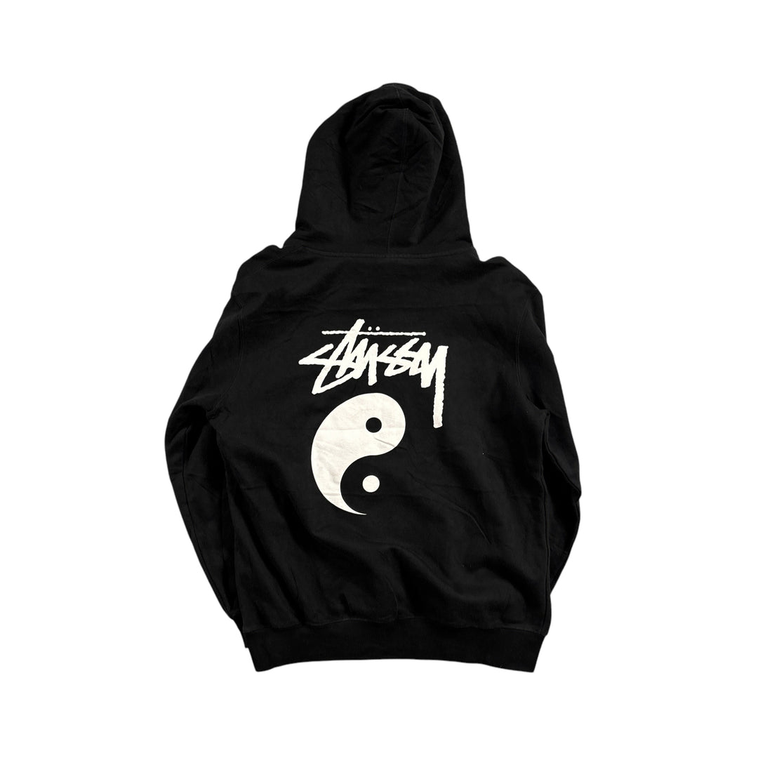 Black Stussy Hoodie - L