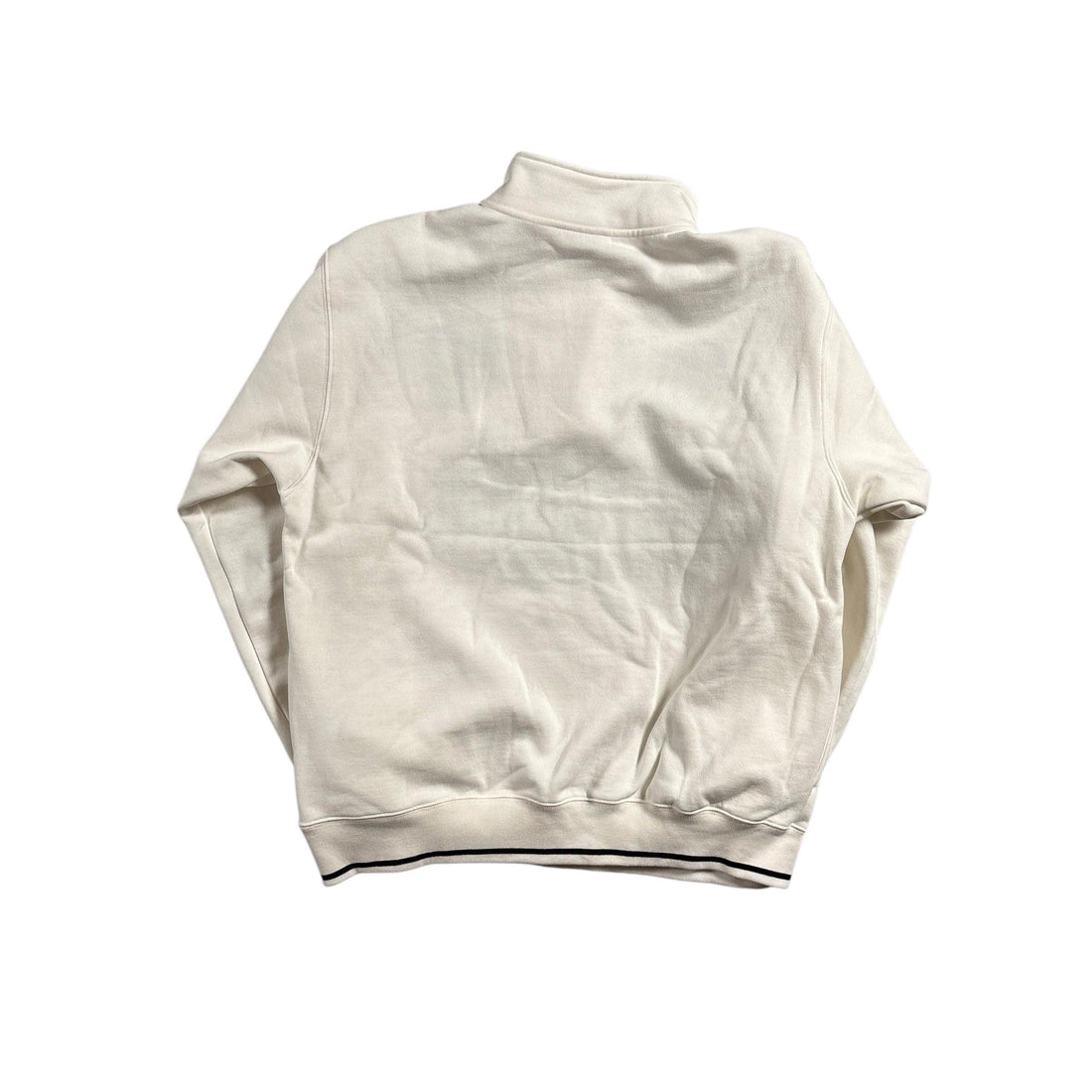 White Supreme Milano 1/4 Zip Sweatshirt - M