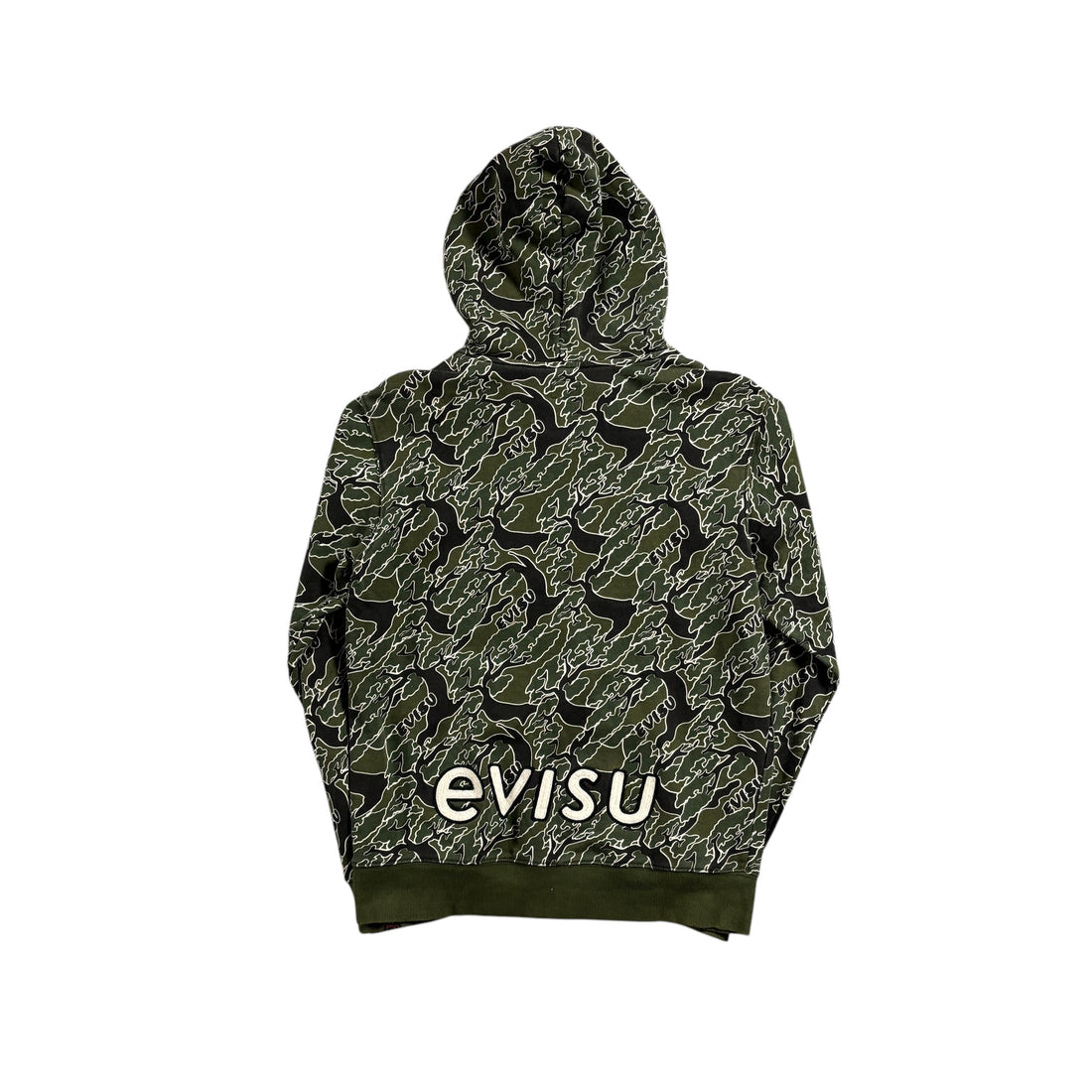 Camo Evisu Zip Up Hopdie - M