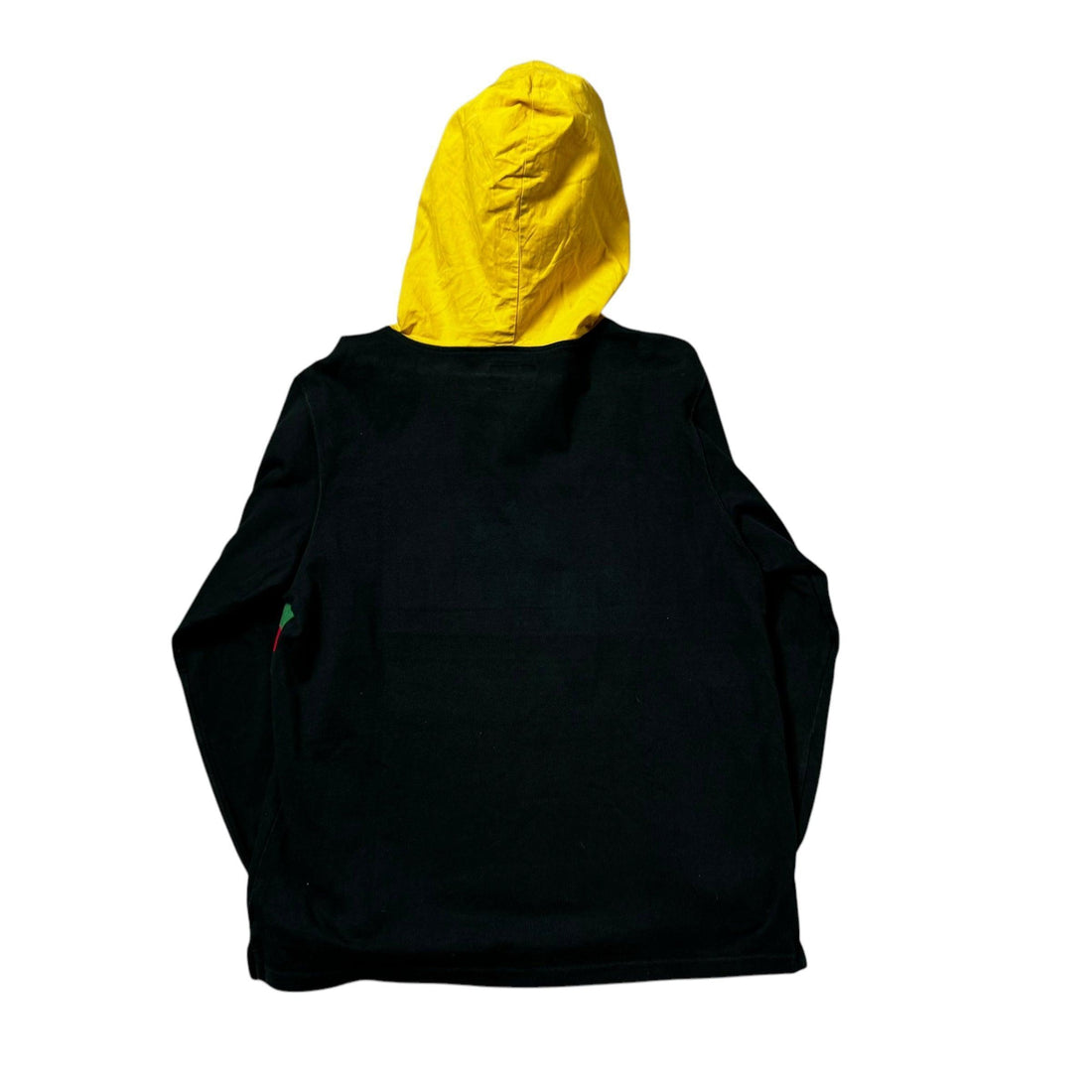 Black, Green + Yellow Supreme Hoodie - M