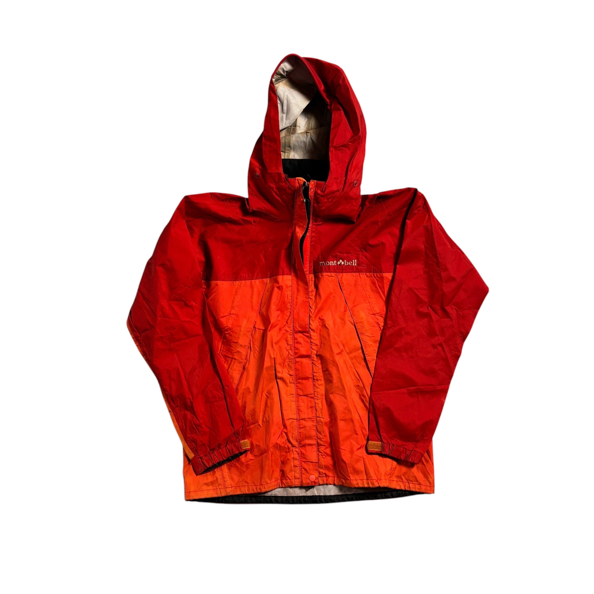 Orange/ Red Montbell Gore-Tex Jacket - M