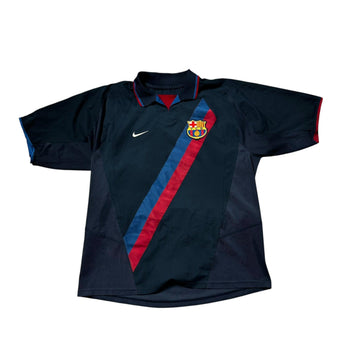 2002 - 03 Barcelona Away Shirt - L