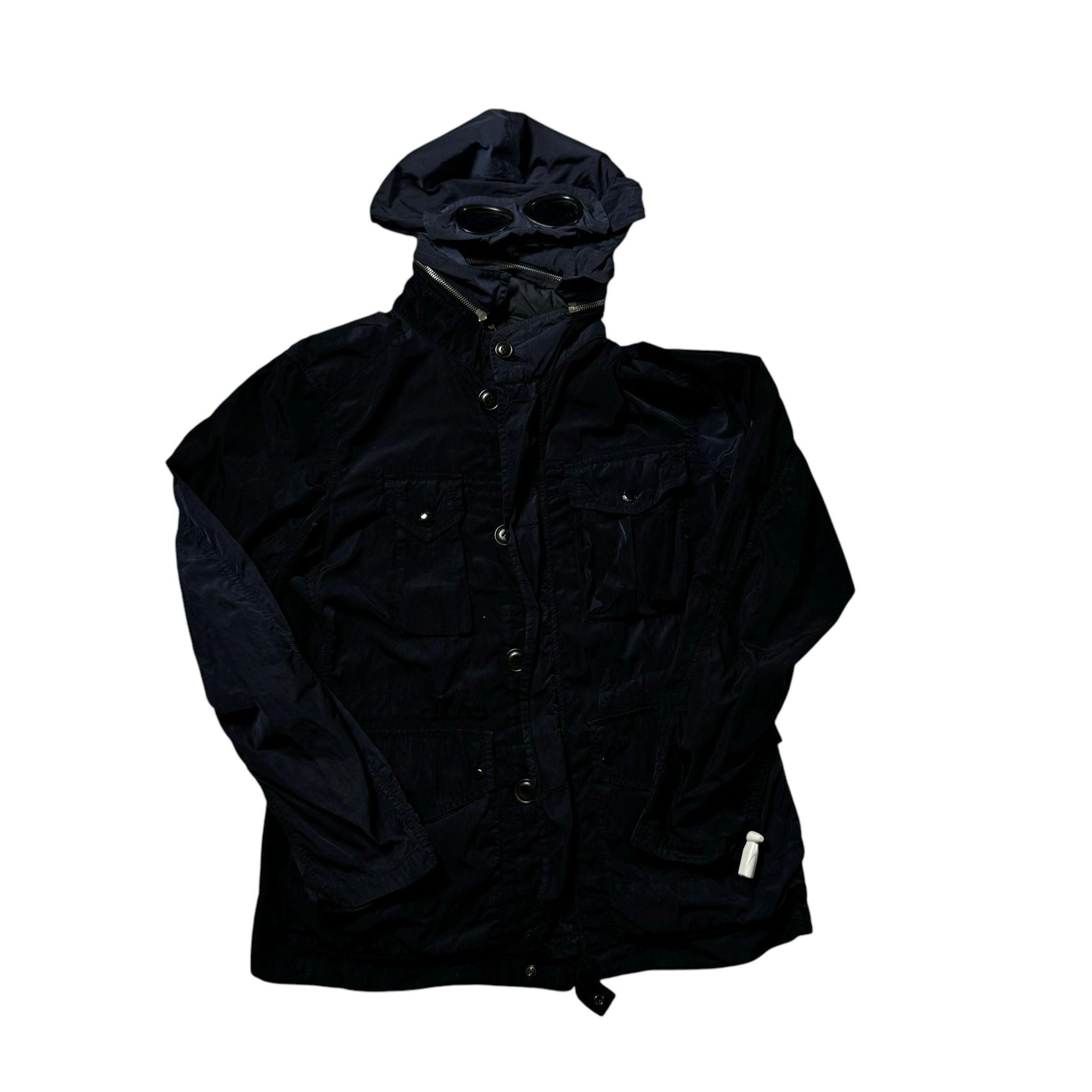 Navy Blue CP Company Goggle Jacket - M