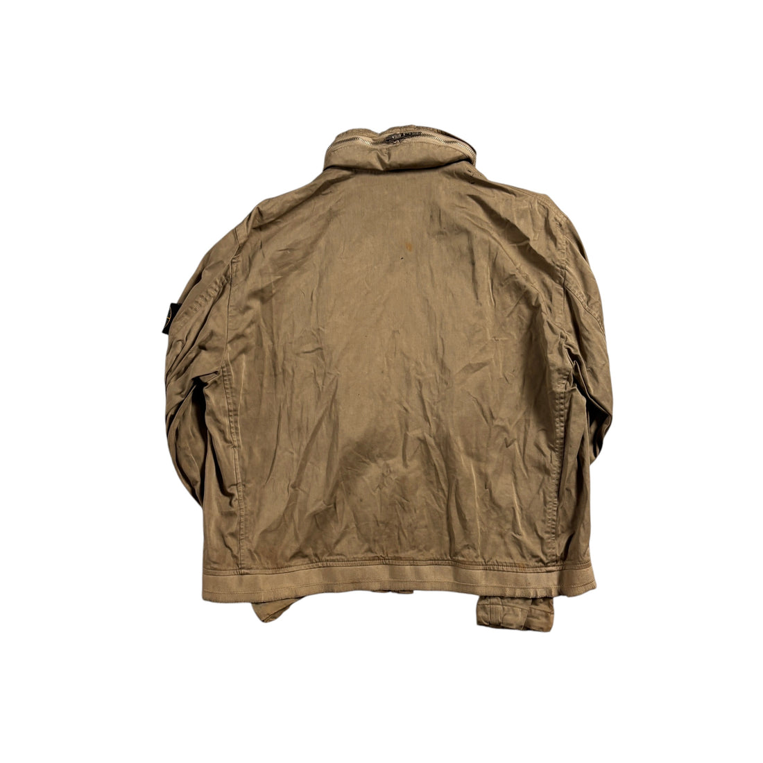 Vintage Beige Stone Island Jacket - M