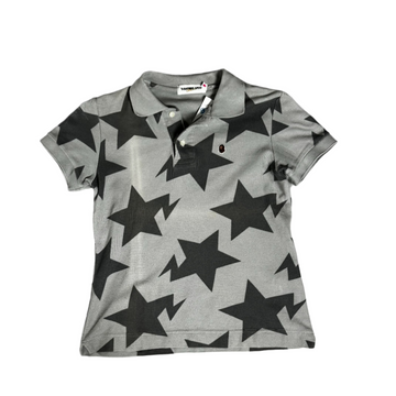 Grey A Bathing Ape (BAPE) Polo - XS