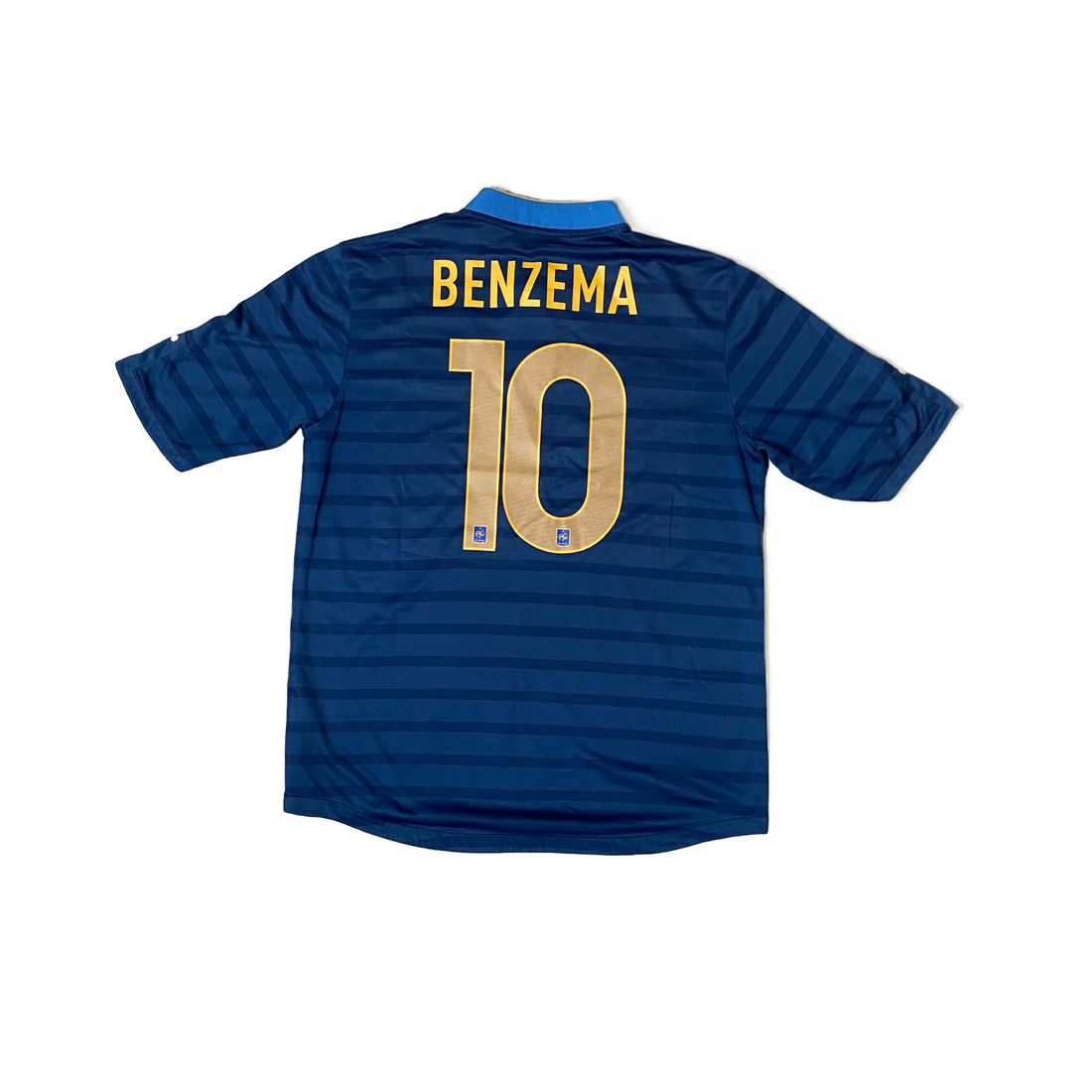 2012 - 13 France Home ‘Benzema’ Shirt - L