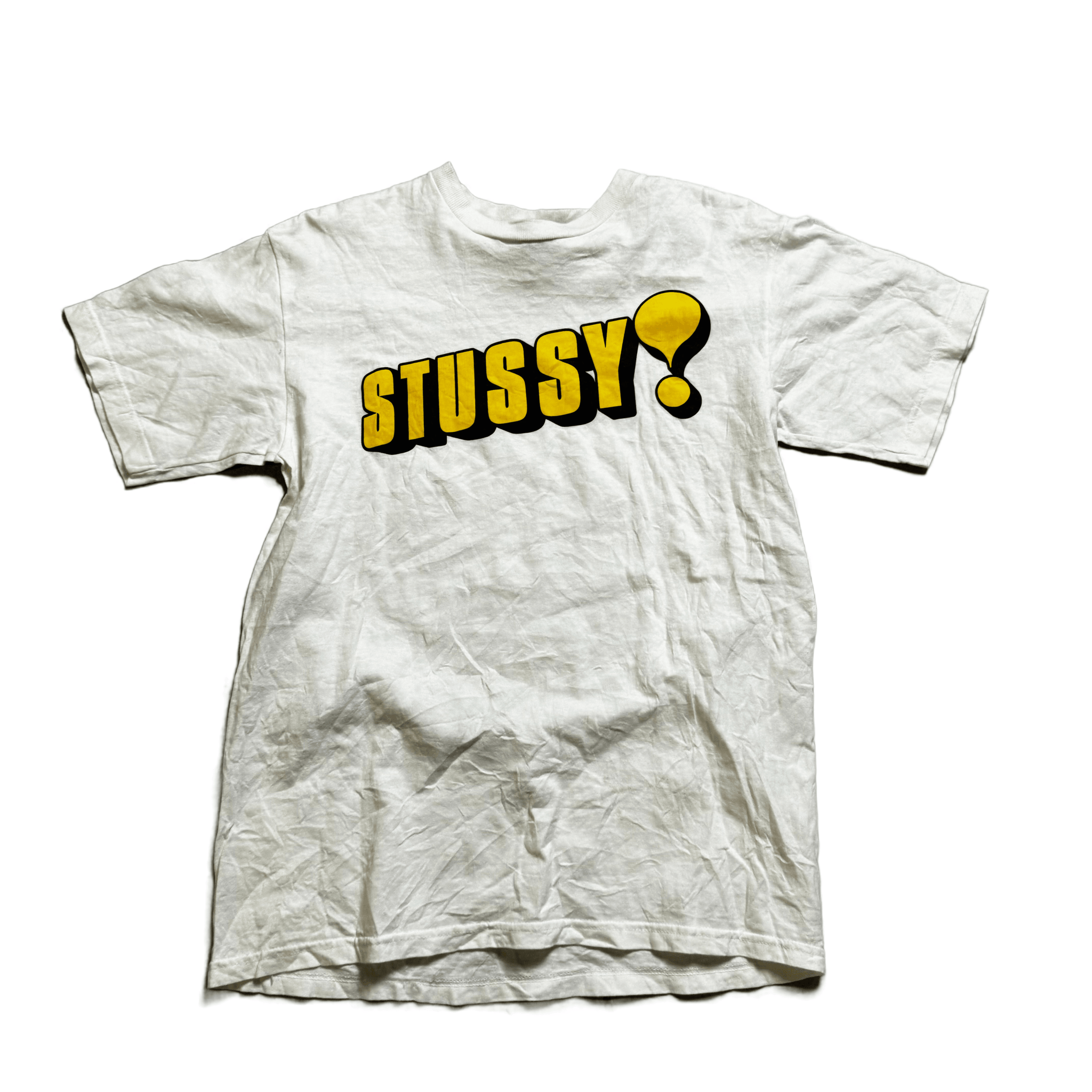 White Stussy Tee - M