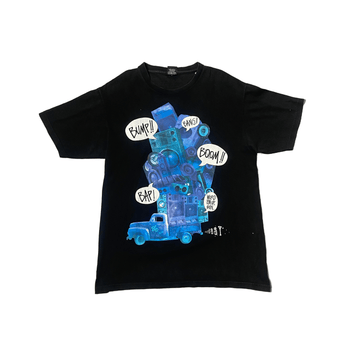 Black Stussy Tee - L