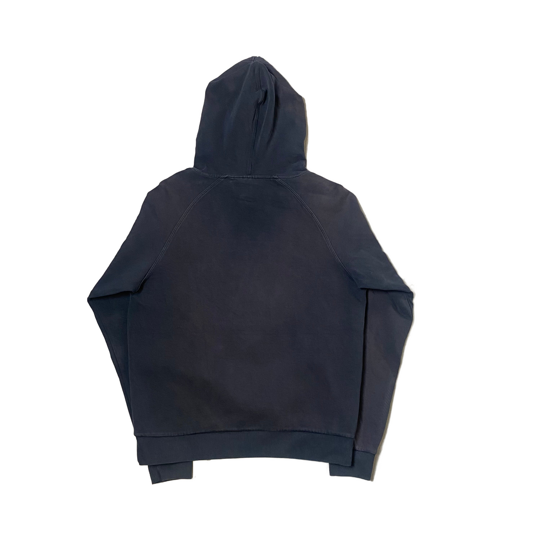 Vintage Navy Blue Buberry Hoodie - M