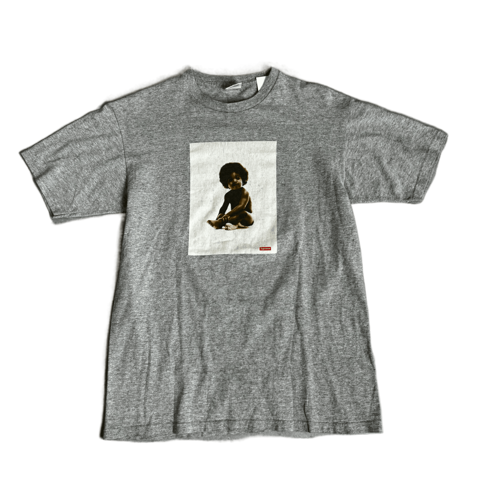 Grey Supreme Biggie Smalls Tee - M