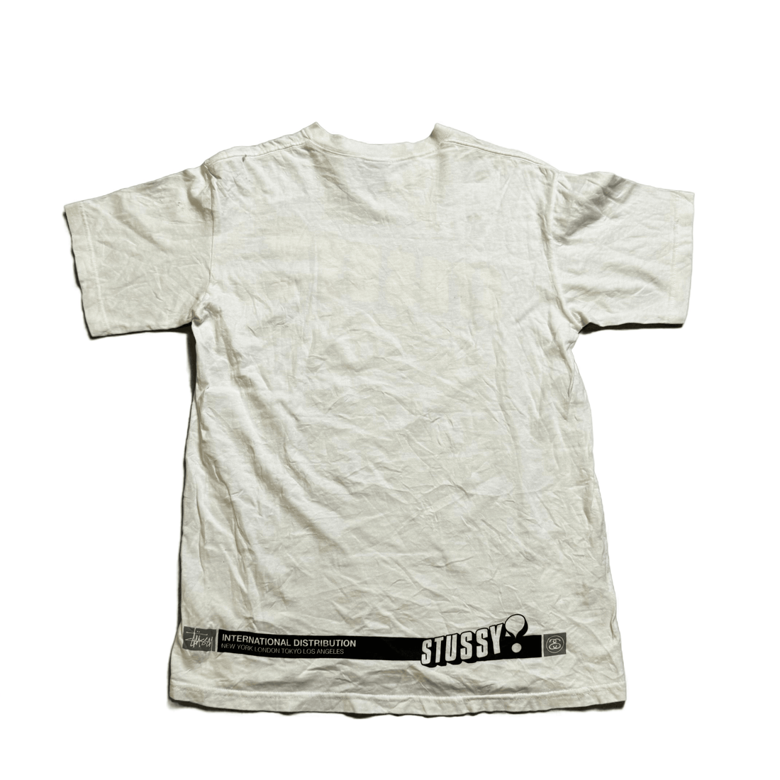 White Stussy Tee - M