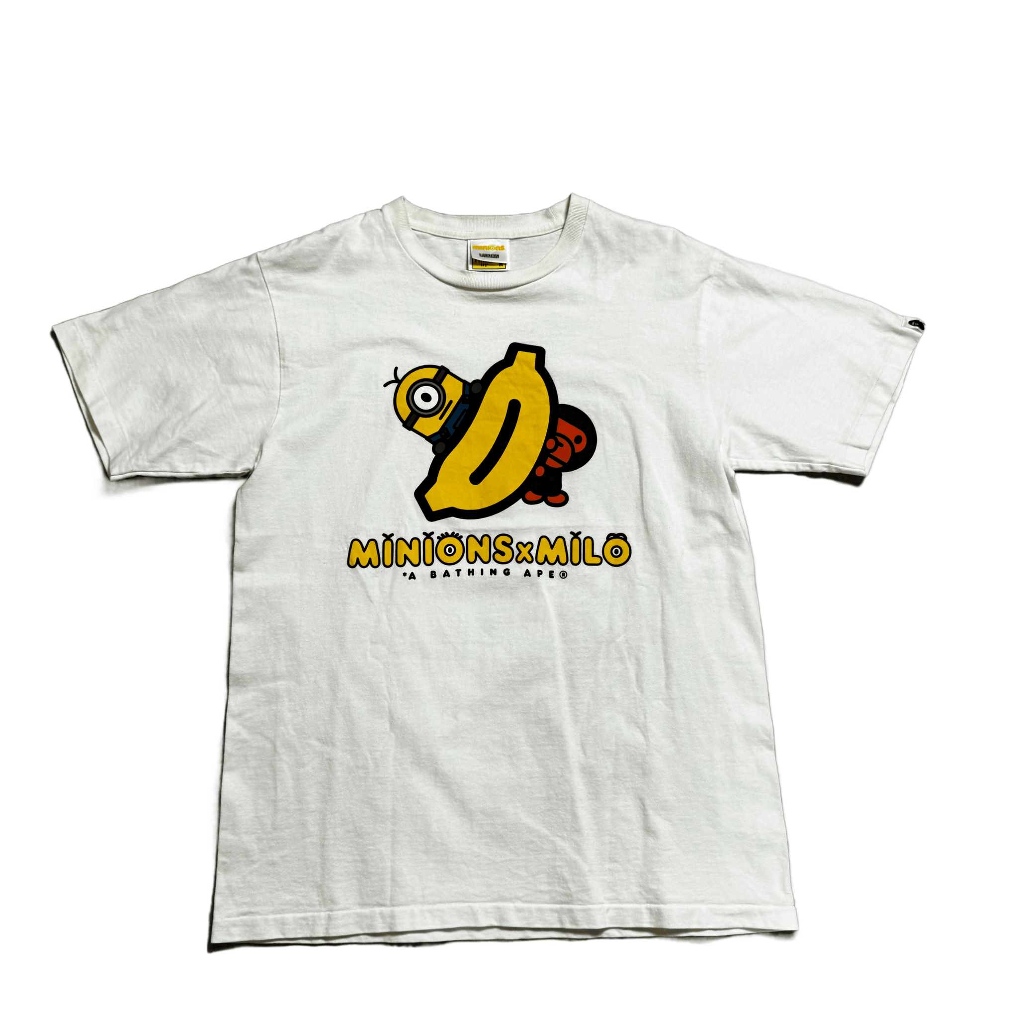 White A Bathing Ape (BAPE) x Minions Tee - M