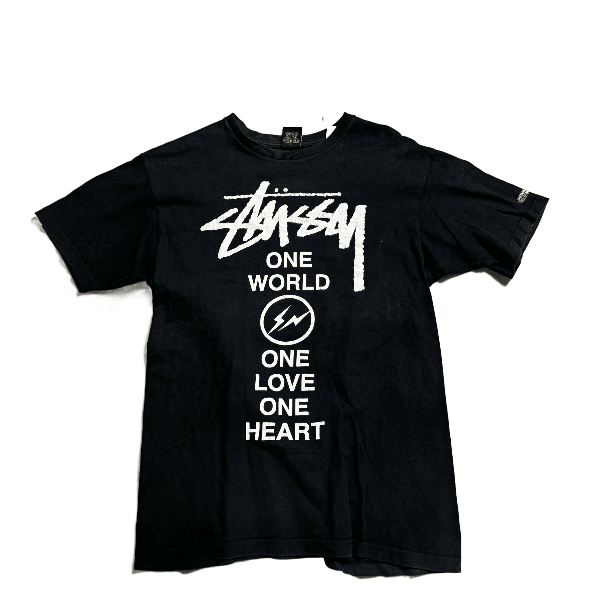 Black Stussy x Fragment Tee - M