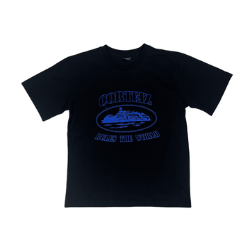 Black + Blue Corteiz Tee - The Streetwear Studio