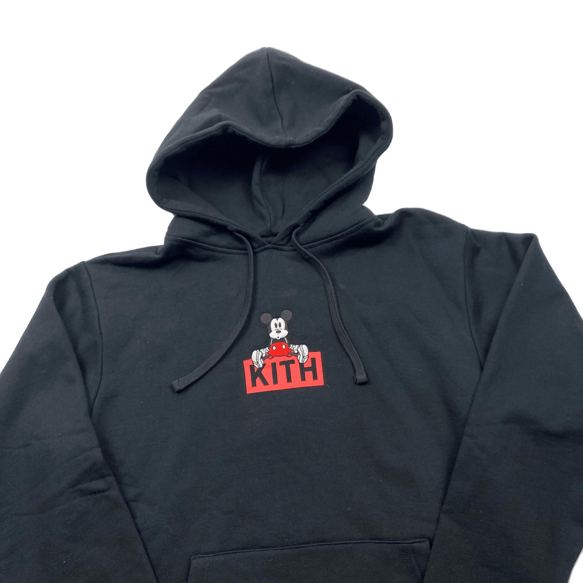 Black Kith x Mickey Mouse Disney Box Logo Hoodie - Large - The Streetwear Studio