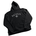 Black Noah Cross Hoodie - Extra Large - The Streetwear Studio