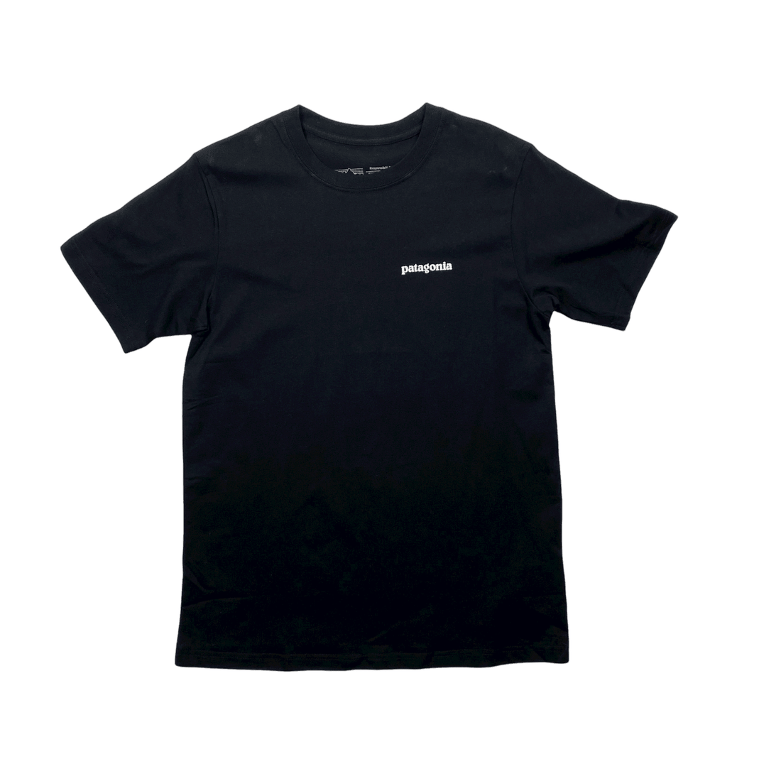 Black Patagonia Tee - Large (Recommended Size - Medium) - The Streetwear Studio