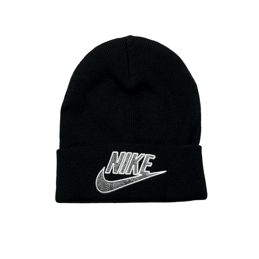 Black Supreme x Nike Beanie Hat - The Streetwear Studio
