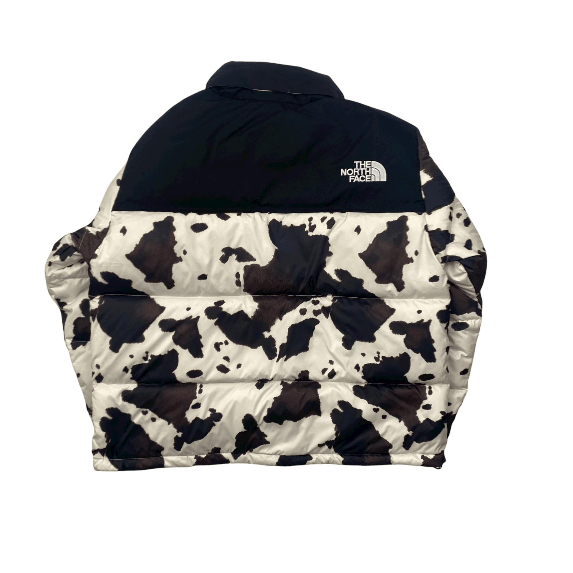 North face nuptse black on sale camo