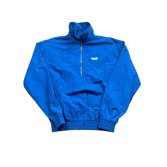 Blue Clint's Quarter Zip Jacket - Large - The Streetwear Studio