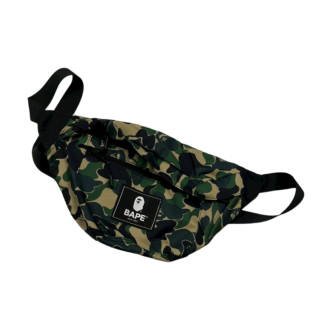 Camo A Bathing Ape (BAPE) Bag - The Streetwear Studio