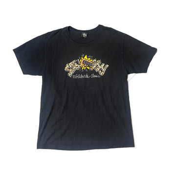 Black Stussy Tee - L