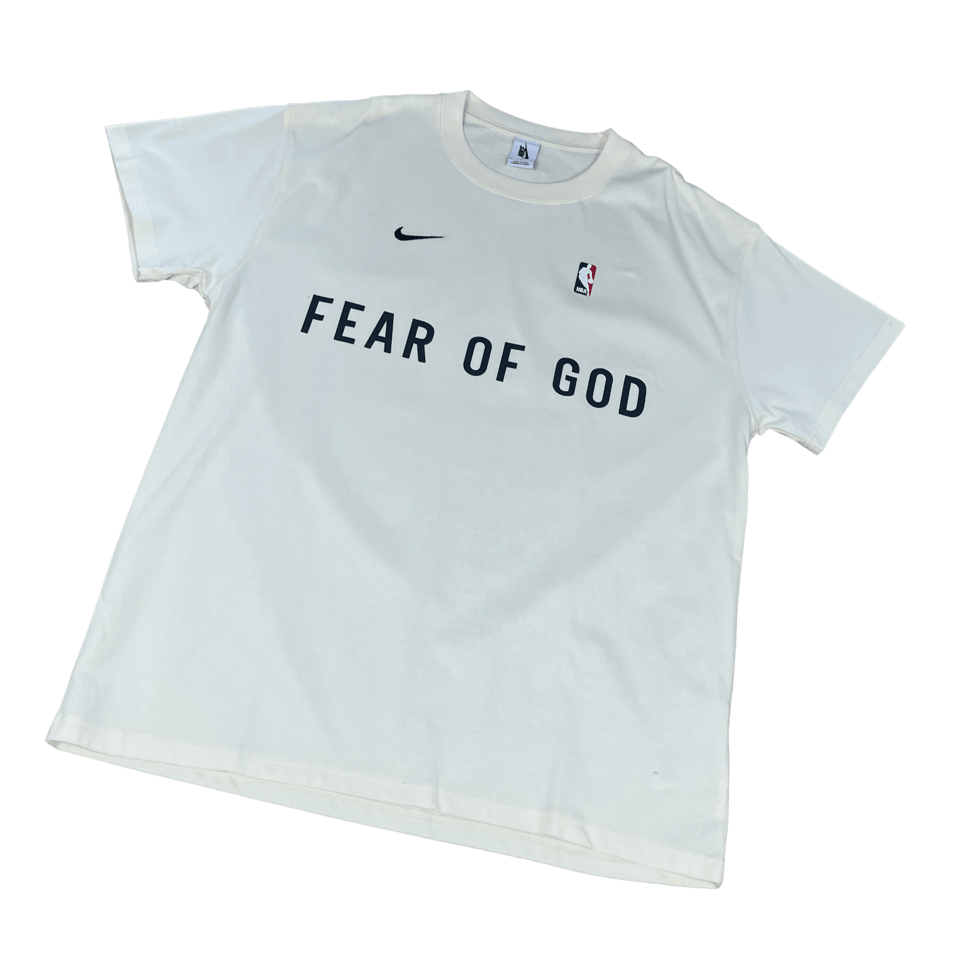 Cream Nike x Fear of God (FOG) Tee - Medium - The Streetwear Studio