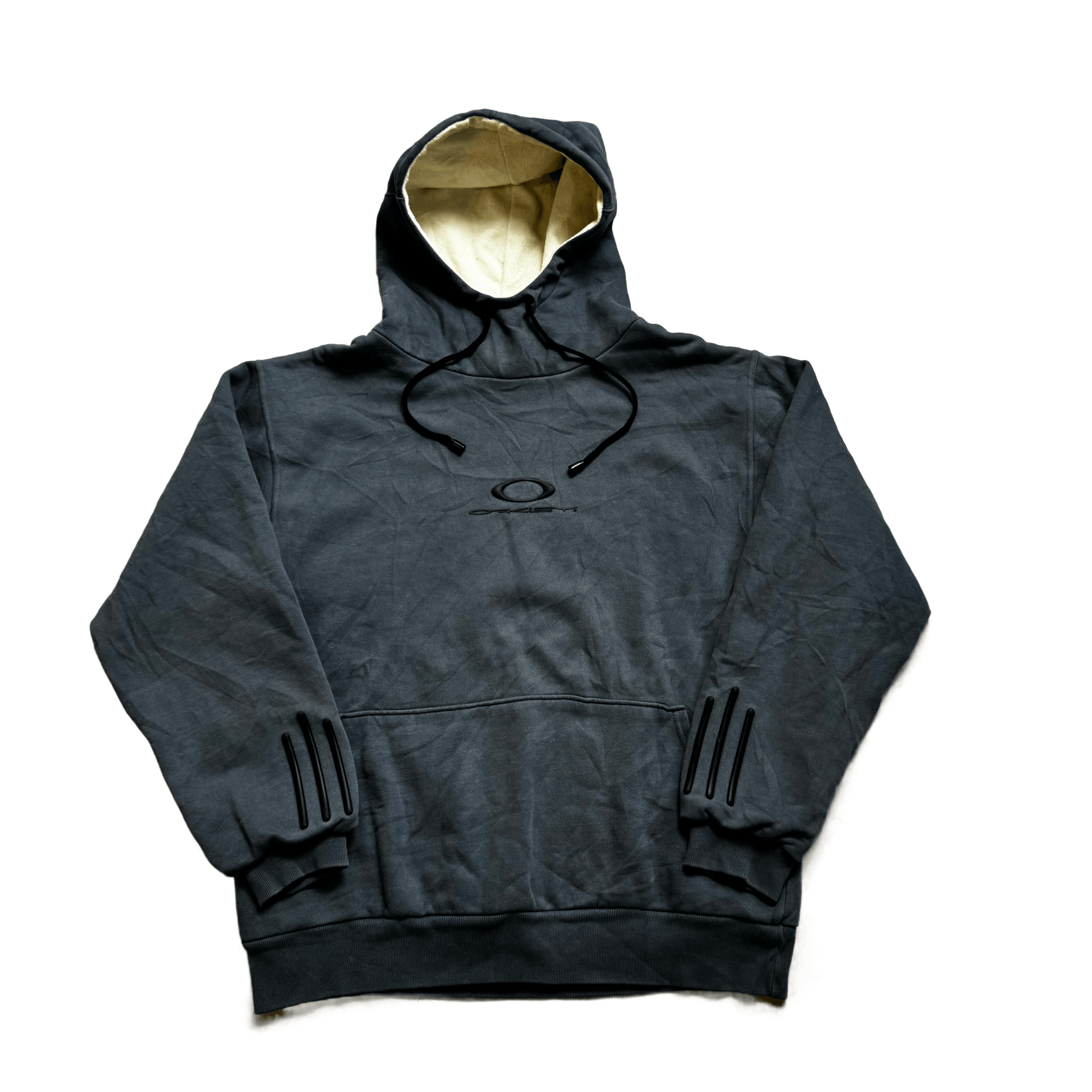 Grey Oakley Hoodie - L