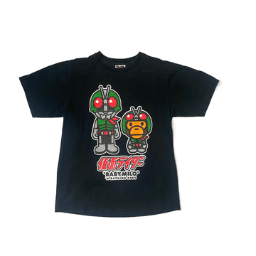 Black A Bathing Ape (BAPE) x Shin Kamen Rider Tee - M