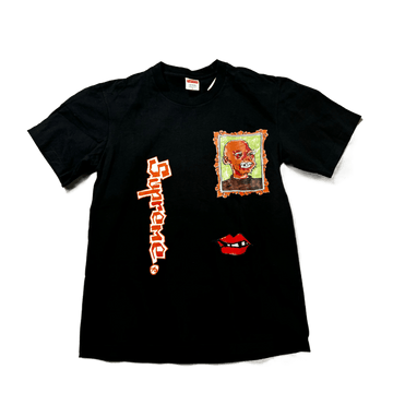 Black Supreme Tee - S