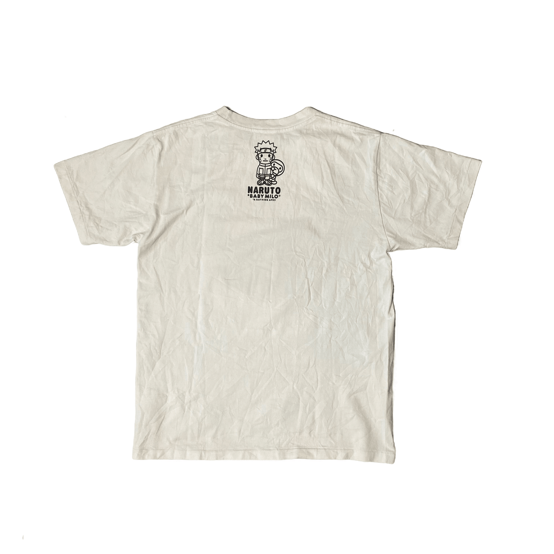 White A Bathing Ape (BAPE) x Naruto Tee - M