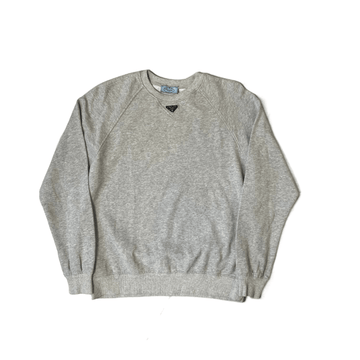 Vintage Grey Prada Sweatshirt - XS