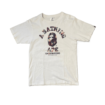 White A Bathing Ape (BAPE) x Ghostbusters Tee - S