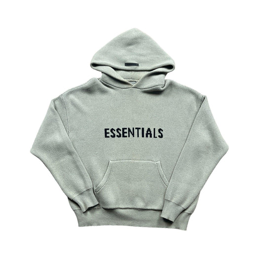 Fear of God Essentials Knitted Hoodie - Small - The Streetwear Studio