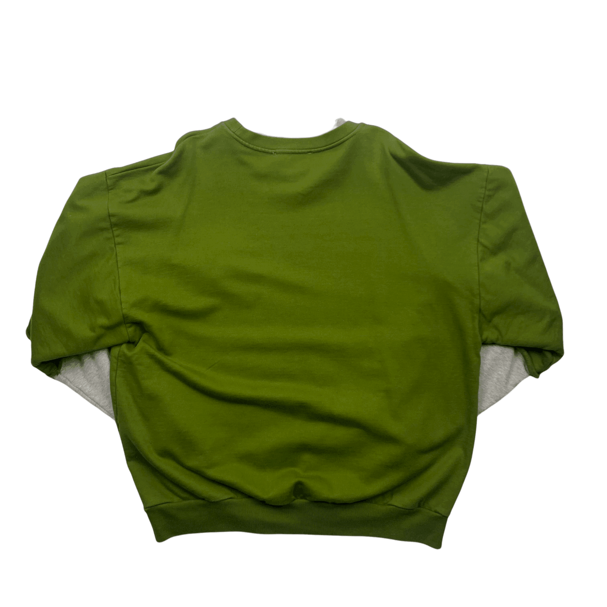 Green + Grey Gosha Rubchinskiy Oversized Double Sleeve Sweatshirt - Large