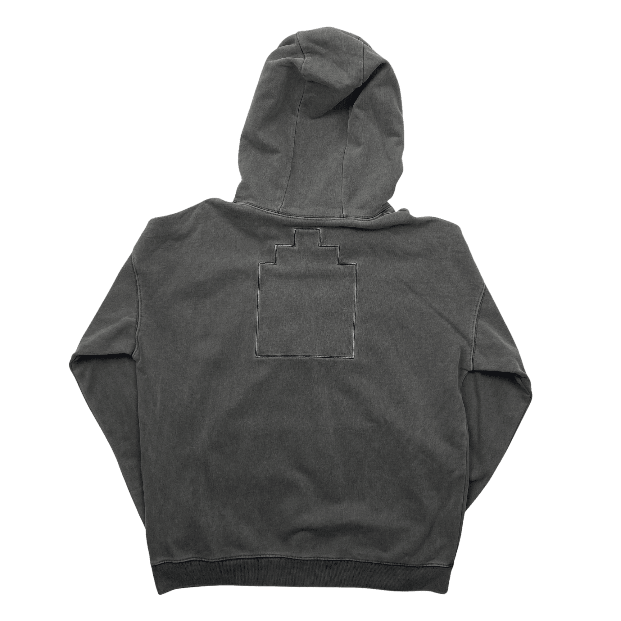 Grey Cav Empt Box Logo Popover Hoodie Large