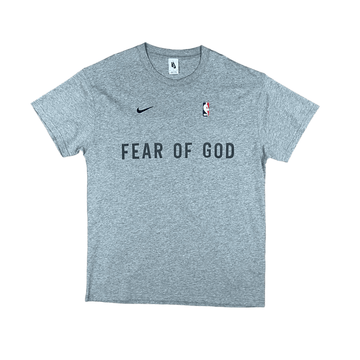 Grey Nike x Fear of God (FOG) Tee - Medium - The Streetwear Studio