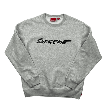 Grey Supreme Futura Sweatshirt - Large - The Streetwear Studio
