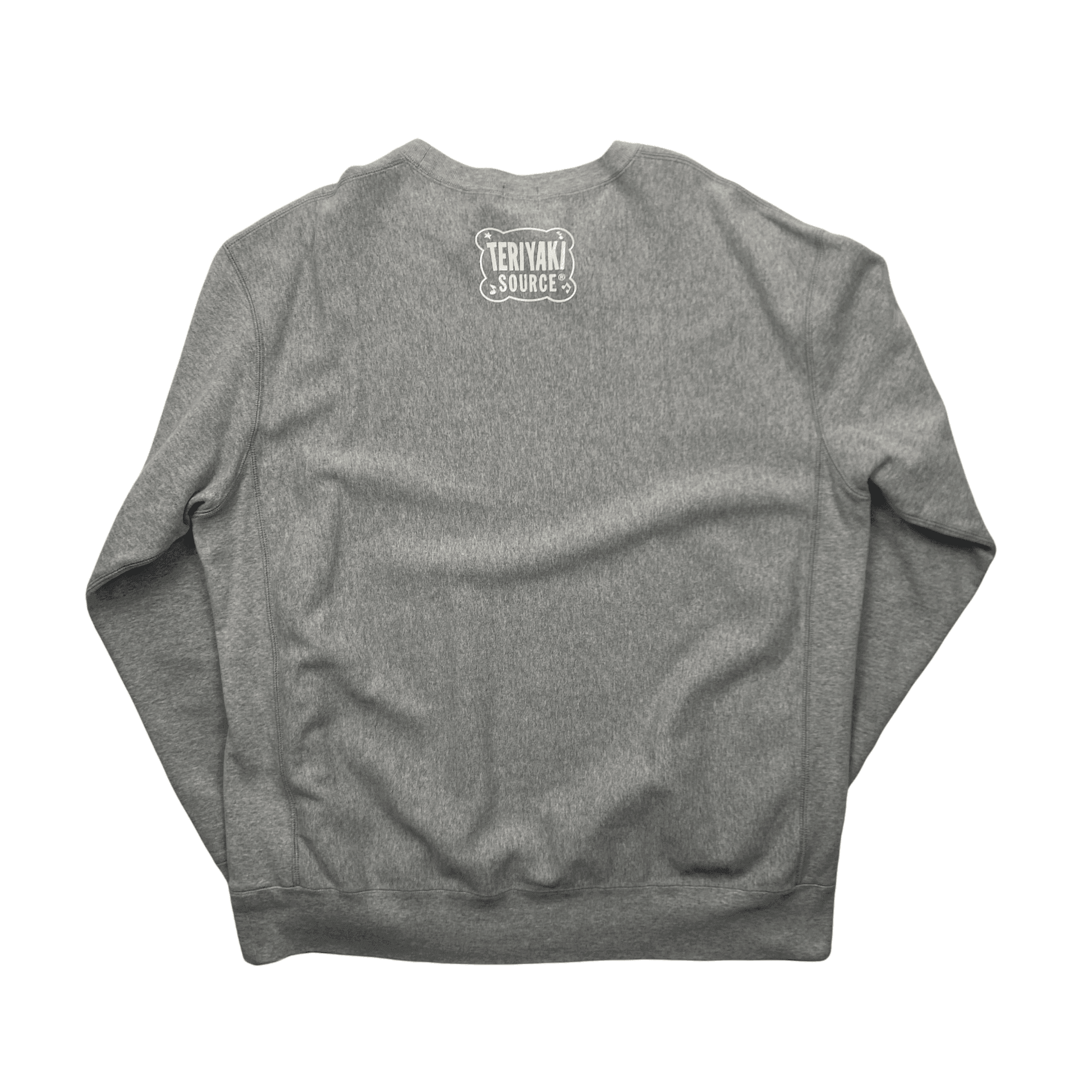 Grey Teriyaki Source x A Bathing Ape (BAPE) Sweatshirt - Large - The Streetwear Studio