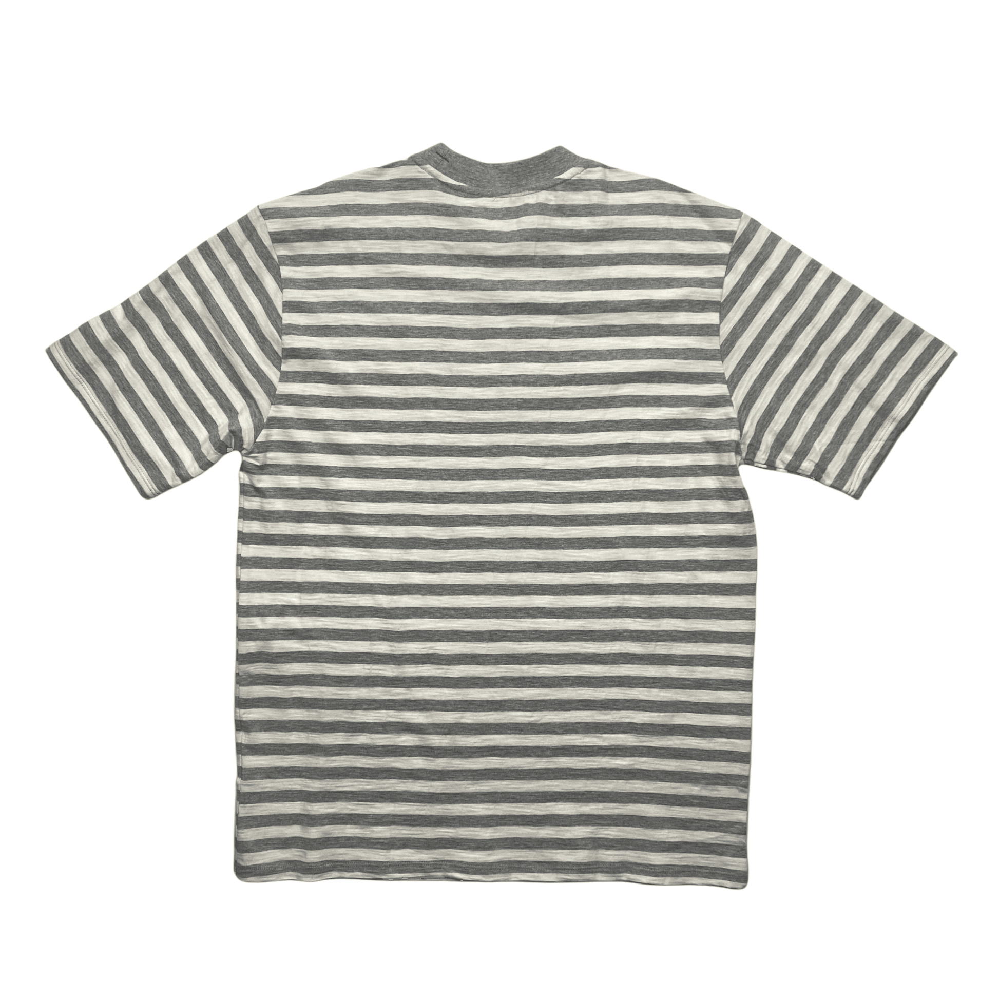 Grey + White Guess Jeans x ASAP Rocky Striped Tee - Extra Large - The Streetwear Studio